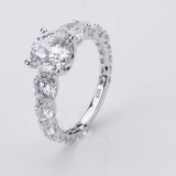 Lady Wedding Ring Made of 925 Silver