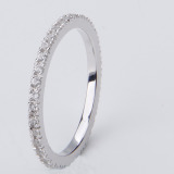 Light Weight Jewelry Made of Sterling Silver and 5A Cubic Zirconia