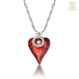 Fashion Crystal Necklace Made of Brass and Stone (OLYN017)
