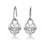 Crystal Earrings Made of Brass (OLYE0001)