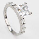 Stainless Steel Jewelry with Cubic Zirconia